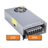 fonte 30Ah 12v para cameras de segurança cftv e fitas de les