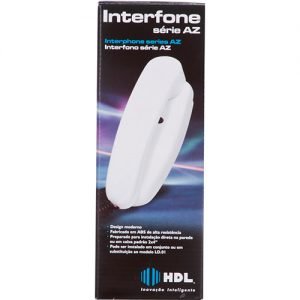 interfone hdl porteiro coletivo ou extensão branco