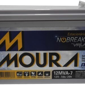 Bateria 12v 7Ah moura selada agm nobreak e alarme