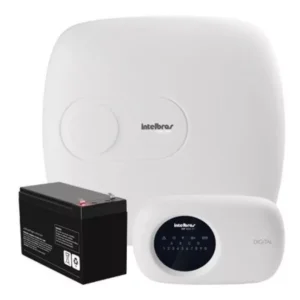 Kit Alarme Intelbras Kit alarme Central, teclado e bateria xb 12seg 12v