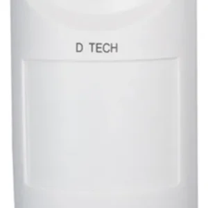 sensor de alarme interno branco da marca dtech modelo 3302