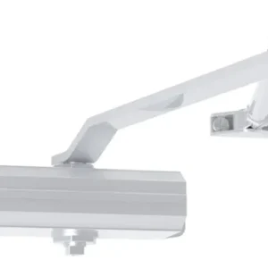 Mola Aerea Hidráulica Porta Força 2 25Kg a 45Kg A302 Compacta Prata - Soprano