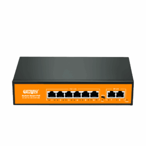 Switch POE Haiz 6 Portas Gigabit 10/100/1000Mbps + 2 UPLINK- HZ-1008GBPOE-A