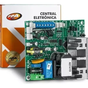 placa da ppa com display, full range, placa verde com caixa laranja