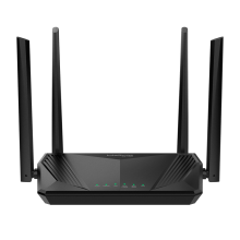 roteador de carcaça preta w6 da marca intelbras